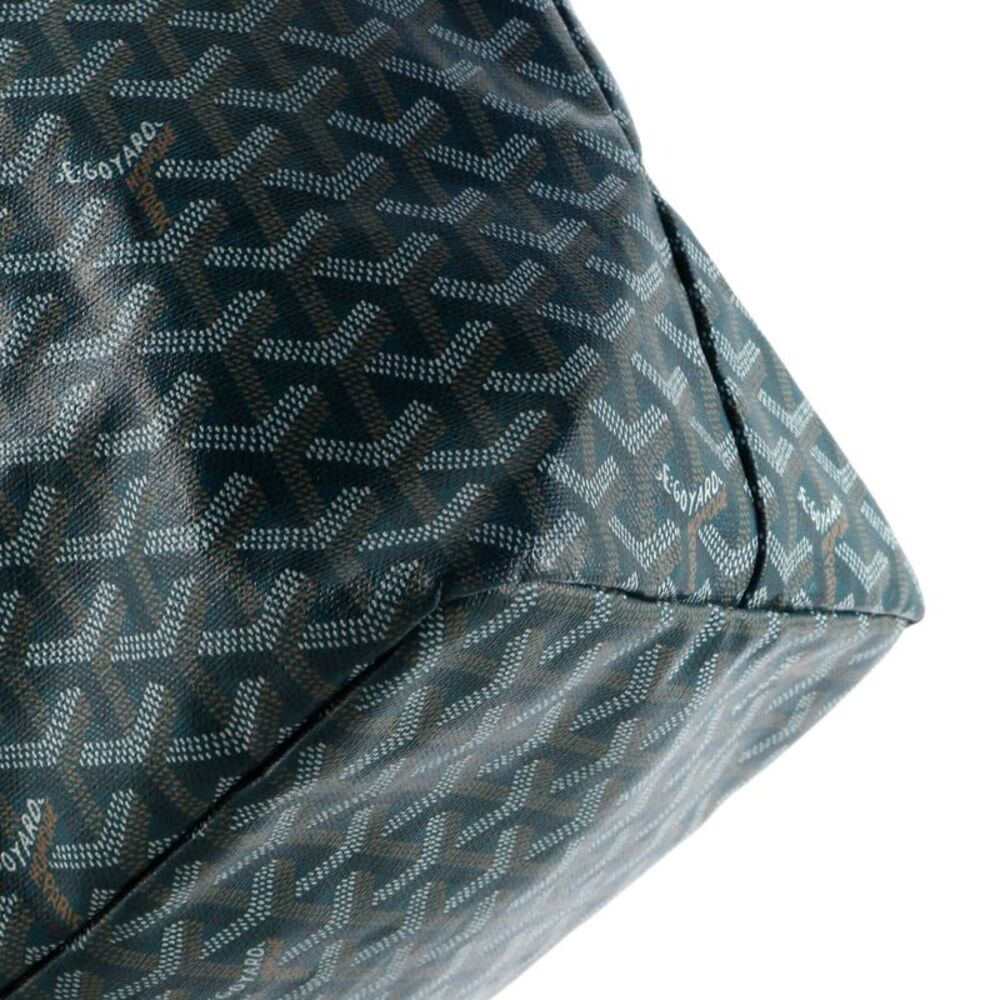 Goyard Saint Louis Tote Coated Canvas GM Green - Picture 8 of 9